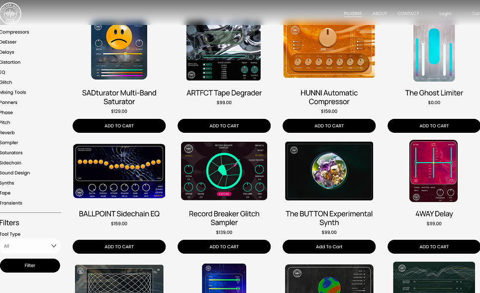 The Fischer Music Club plugin suite